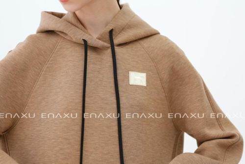 太空棉空气层刺绣卫衣，女装卫衣/绒衫，伊奈秀E∩ΛXU