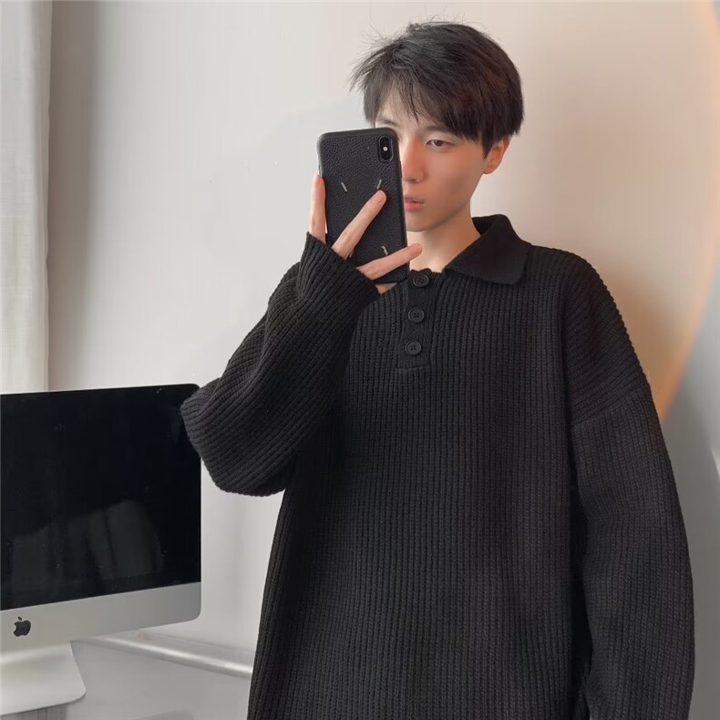 美式毛衣男慵懒风休闲针织衫U08P53,男装针织衫/毛衣,星座1116-2