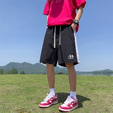 抖音直播得物高品质多巴胺冰丝速干薄款沙滩裤运动短裤K603P28，男装牛仔裤，电商C408(原B339-1)