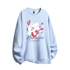 得物供货、复合重磅420克现货圆领卫衣宽松HD019-1-HMY313-P35，男装卫衣，电商019-1