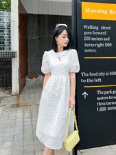 ??款，羽毛花.连衣裙，女装连衣裙，红雀纺