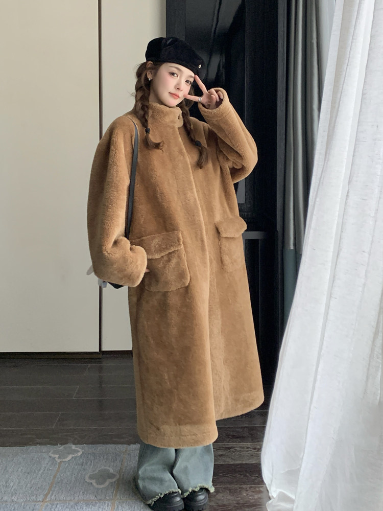 25年冬装现货好数据流量款火焰复合皮毛一体女182A-8580P215K328,女装皮草,浙宝182A