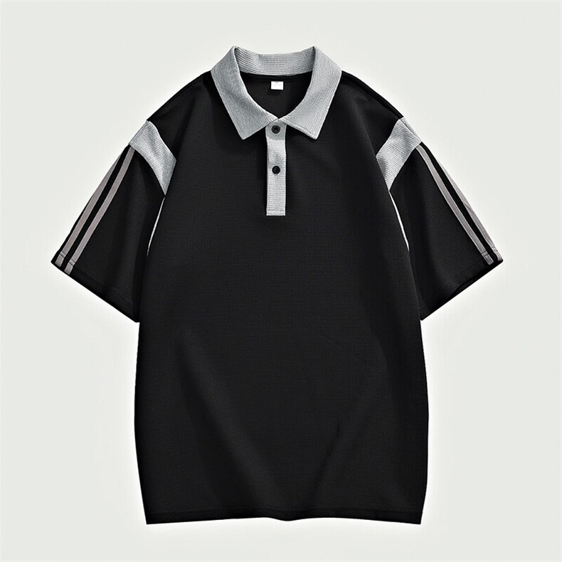 加大210斤可穿夏季新款休闲短袖T恤男宽松百搭POLO打底衫上衣,男装Polo衫,星座1206（原A206）