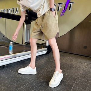 C317-D023-P45短裤男夏季2025新款男装休闲裤五分裤子图片