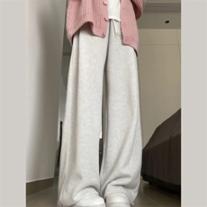 加绒纯色卫裤百搭款休闲裤ZK059-P55常规给45，男装休闲裤，星座313A(原308A-2)