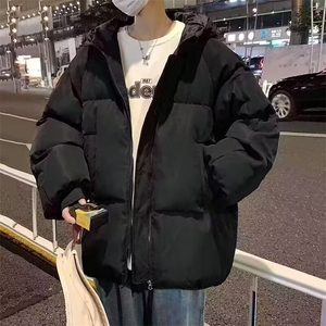 美式潮流保暖连帽棉服男女装上衣冬季新款面包服抗寒外套潮棉衣图片