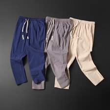 K35秋冬新款风休闲九分裤男士裤子，男装休闲裤，星座1115-1