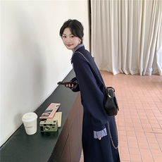 慵懒风穿搭格子拼接卫衣套装女秋季2025新款休闲显瘦半身裙两件套，女装套装/套裙，2C293