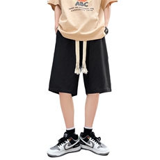 K6063/P35新款夏季高品质冰丝垂感宽松休闲短裤男潮大码中裤控48，男装休闲裤，电商A141