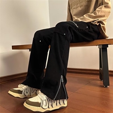 美式牛仔裤男春秋新款休闲直筒裤B7128P48，男装牛仔裤，星座1116-2