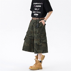 KG8719-S-2XL-P90-X138-成分：100棉-七分裤，男装休闲裤，电商A310