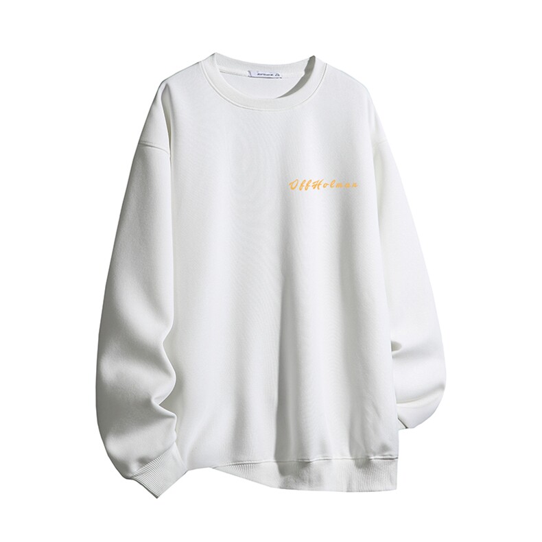 得物供货、复合重磅420克现货圆领卫衣宽松HD019-1-HMY380-P35，男装卫衣，电商019-1