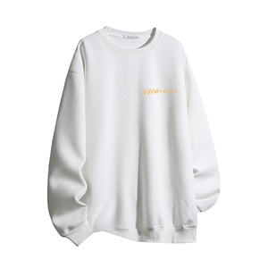 得物供货、复合重磅420克现货圆领卫衣宽松HD019-1-HMY380-P35,男装卫衣,电商019-1