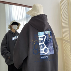 360克华棉加厚高品质连帽卫衣P50加绒60-WY0183棉65%聚酯纤维35%，男装卫衣，电商A426-1(原A430-1)