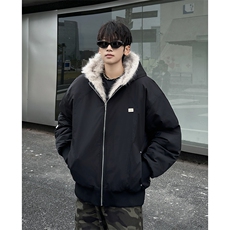 F630P120冬季美式复古座山雕棉服外套男女短款连帽工装加厚夹克，男装棉衣，星座512-6