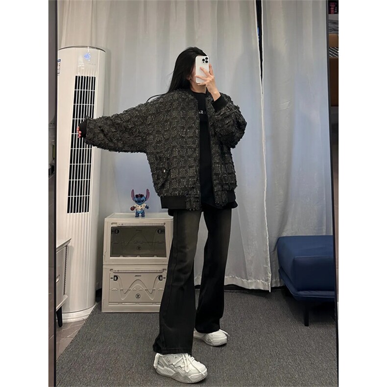 美式hiphop牛仔裤修身直筒微喇叭裤控价68,男装牛仔裤,星座310A-4