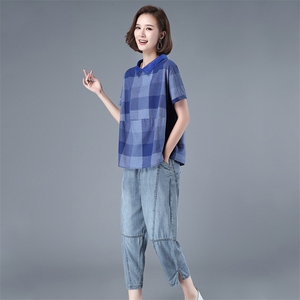 简约时尚潮流套装/套裙短袖2021年夏季宽松休闲优雅图片