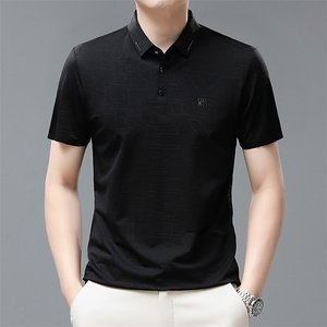 短袖男t恤宽松休闲夏季宽松运动服POLO半袖男士上衣QP1610-P63图片