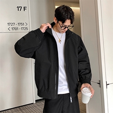 高品质春装新款老钱风美式高街解构立领棒球服飞行夹克休闲外套潮，男装夹克，电商A443