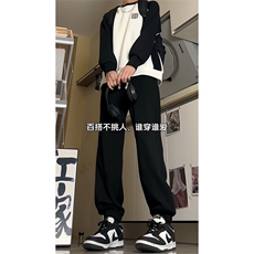 2026春款华棉运动裤束脚卫裤M-4XLK823-1特P43控68，男装休闲裤，电商A309