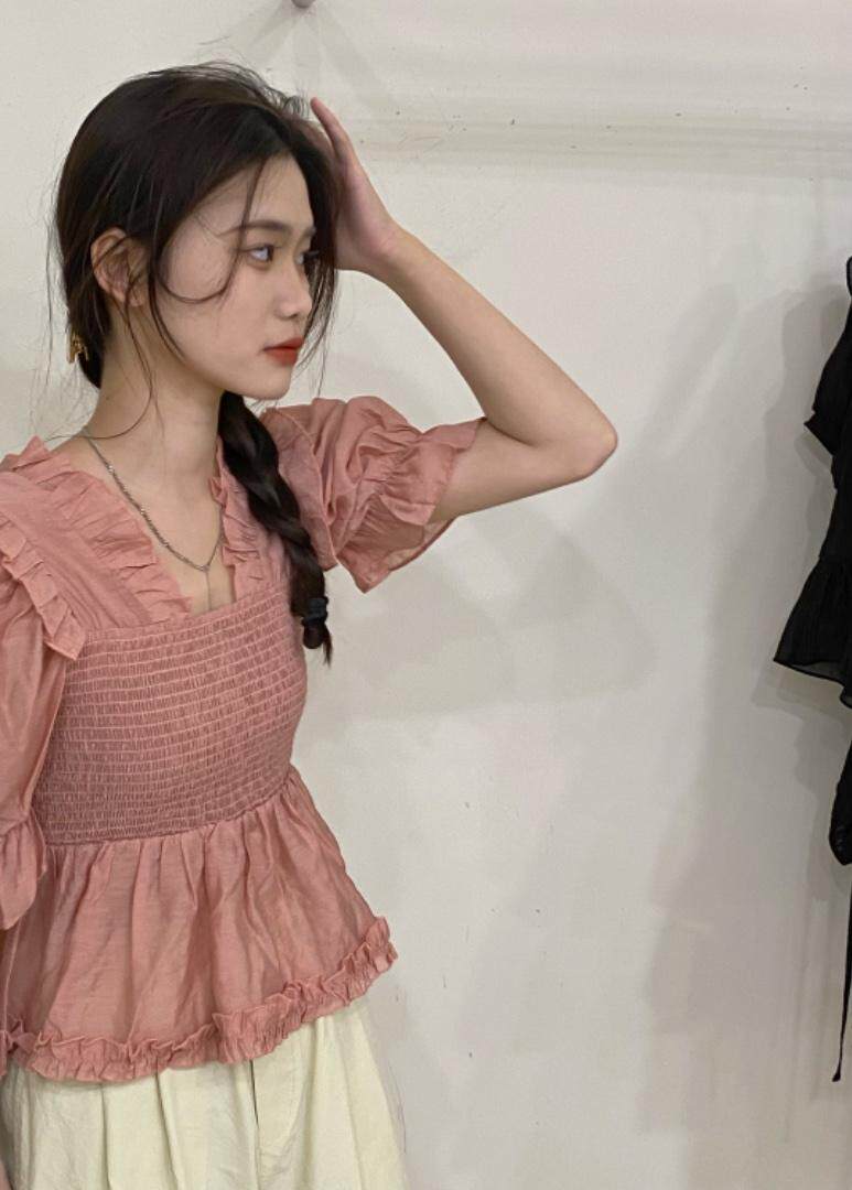 爆单娃娃衫，其它，唇蔻
