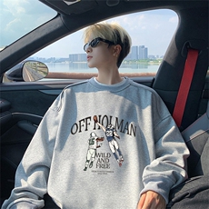 360克重磅图拉链华棉圆领卫衣【有货】C403A-YL25360LL-P45，男装卫衣，电商C403A