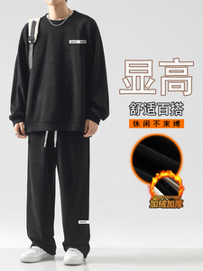 时尚休闲百搭套装加绒加厚直筒  TZ817-常规特批98加绒特批118图片
