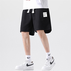 2026夏季新款潮流男士华夫格短裤印花五分裤宽松1210-2-DK707-P15，男装牛仔裤，星座1816-2（原1210–2）