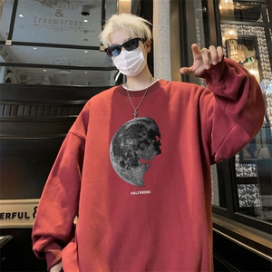 ！圆领卫衣男装港风长袖t恤男外套男 WY532-特P23,男装T恤,电商B371