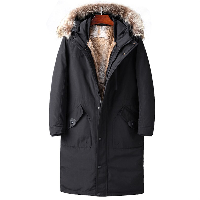 2020电商B247冬季新款派克服羽绒服高绒休闲中长款保暖1912-P1950,男装羽绒服,电商B247