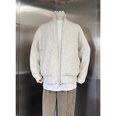 【网图慎用】复古cleanfit开衫毛衣情侣针织衫5Q3070-TP65128，男装针织衫/毛衣，电商A102