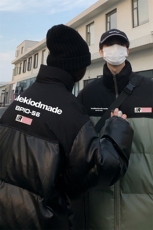 港风新款冬季时尚百搭情侣加厚PU皮棉服外套MY6405特批95控158，男装棉衣，电商A268A