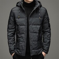 棉衣男士外套秋冬短款厚款棉袄冬装连帽羽绒棉服SNNYR20907-P235，男装羽绒服，电商B212（原钱塘6029）