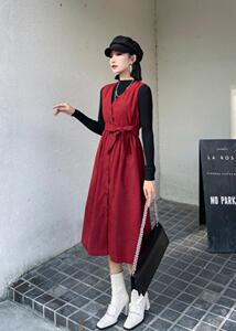 二件套连衣裙图片
