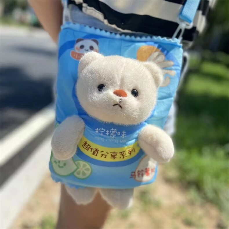 薯片丽娜熊，鑫泰毛绒玩具厂