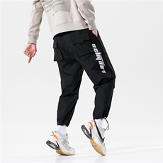 日系宽松运动裤束脚裤大码M-5XL长裤潮裤子休闲裤九分裤7191P40，女装休闲裤，星座227-7