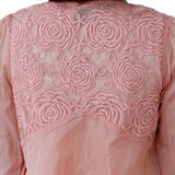 时尚优雅女装防晒衣轻薄透气粉色蕾丝设计展现女性魅力，女装防晒衣，凯瑟曼