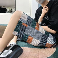 K3610-P25夏季新款潮流休闲百搭五分超薄冰丝沙滩裤男裤，男装休闲裤，电商A009A（原A058A）