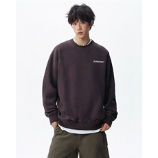 W11男女休闲大码小字母印花圆领长袖卫衣外套学生青少年团队班服，女装短外套，星座115A-3