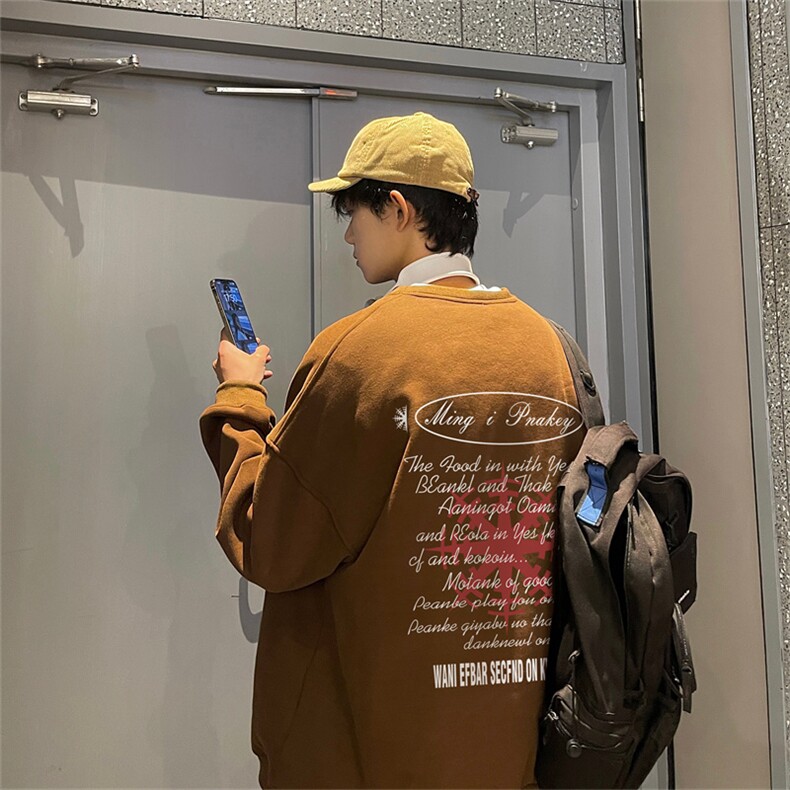 23秋季新款 320G华棉圆领卫衣面布棉WH3229-P35控58图片