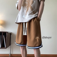 XZ616夏季新款华夫格篮球裤印花休闲短裤TY868P45控58，男装休闲裤，星座512A（原616）