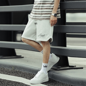 Cityboy日系宽松运动休闲短裤夏季五分裤卫裤男潮百搭  X22 P55图片
