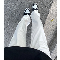 网图cleanfit弹力纯色修身直筒牛仔裤修身窄版直筒裤显瘦，男装牛仔裤，星座310A-4