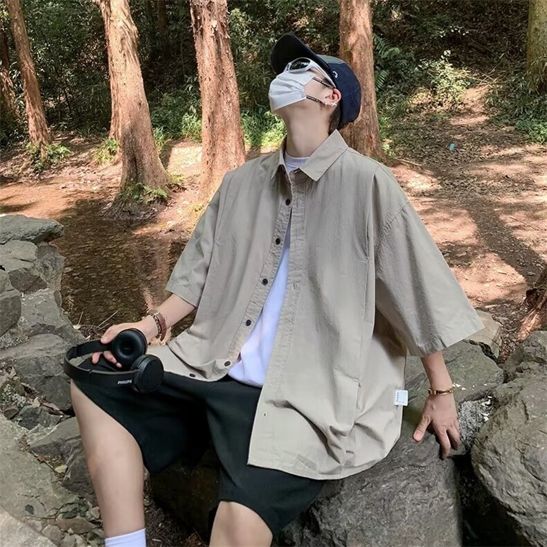 夏季新款衬衫潮流男衬衫CS8P32,男装衬衫,星座1116-2