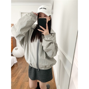 HY0725-P60网图速干防晒衣男美式立领冲锋衣轻薄透气运动防晒服图片