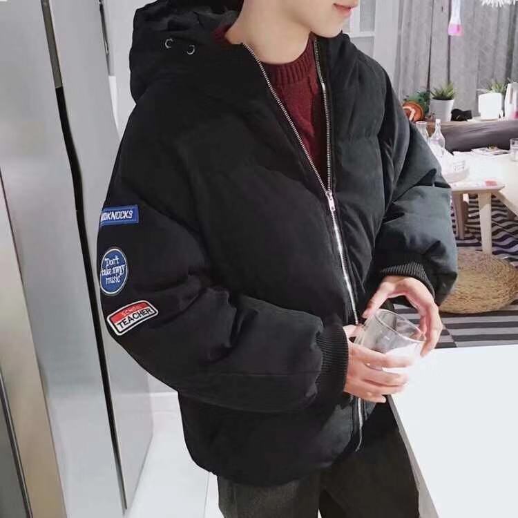 新款面包服韩版短款男士棉袄连帽潮流外套F12-P40拿货有差价,男装棉衣,星座1309