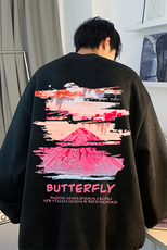 美式潮流印花上衣青少年春季新款百搭卫衣JK23350特批36控59，男装卫衣，星座605(原A050)