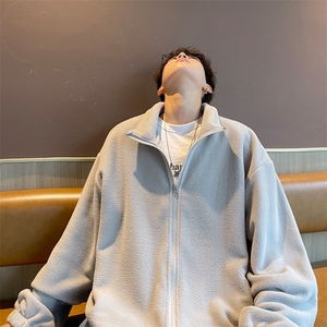 抖音直播！双面摇粒绒保暖卫衣男夹克冲锋衣内胆 DN00-特P32直播图片
