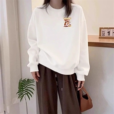 【004】5黑色圆领卫衣女款春秋冬季潮牌宽松休闲A079-WY488-P31，男装卫衣，电商A079