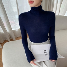 2025年秋季新款百搭扬子无缝人字纹堆堆领羊毛衫，女装羊毛衫，轻暖羊绒